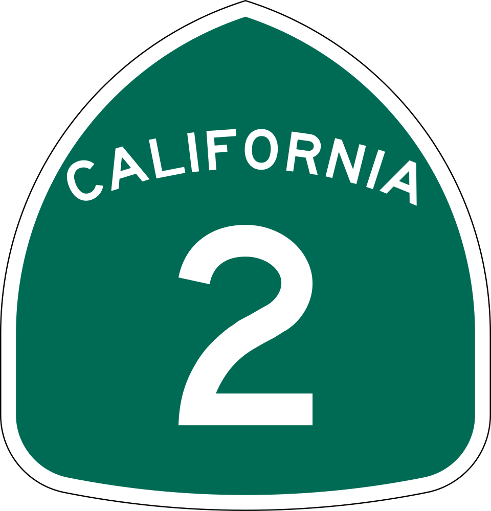 California State Route 2 shield