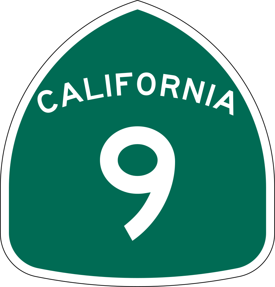 SR-9 (Big Basin Way) shield