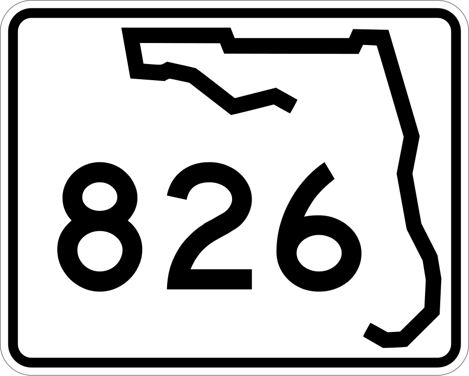 FL 826 (Palmetto Expressway) shield