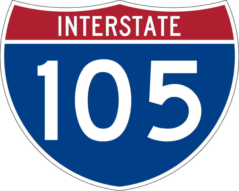 Interstate 105 (Century Freeway) shield
