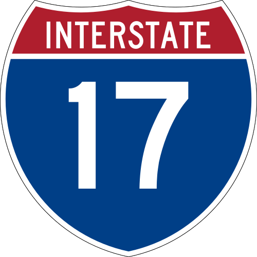 I-17 shield