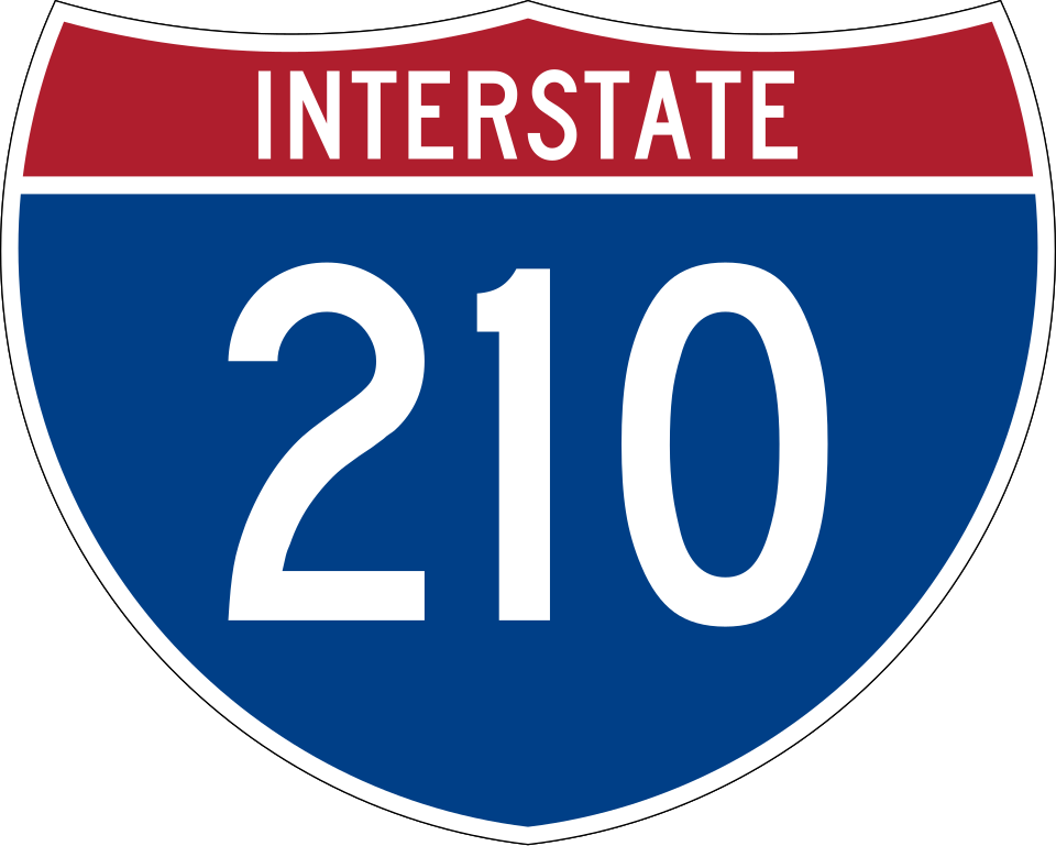Interstate 210 (Foothill Freeway) shield