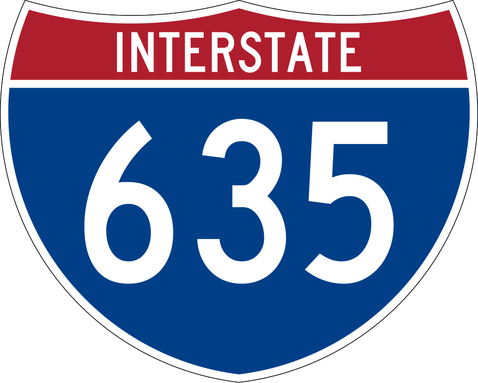 I-635 shield