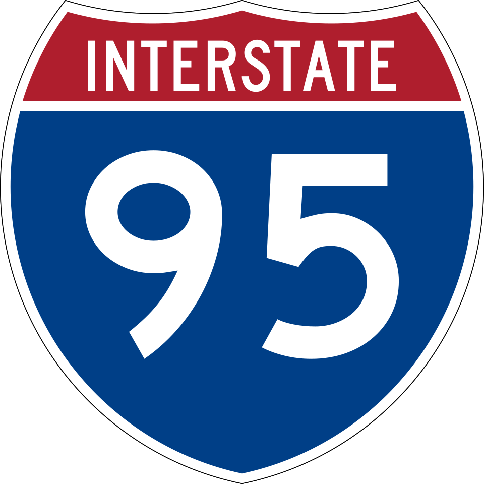 Interstate 95 (Route 128) shield