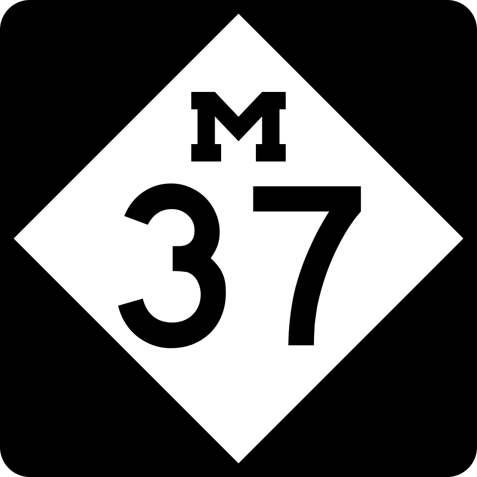 Michigan Highway 37 shield