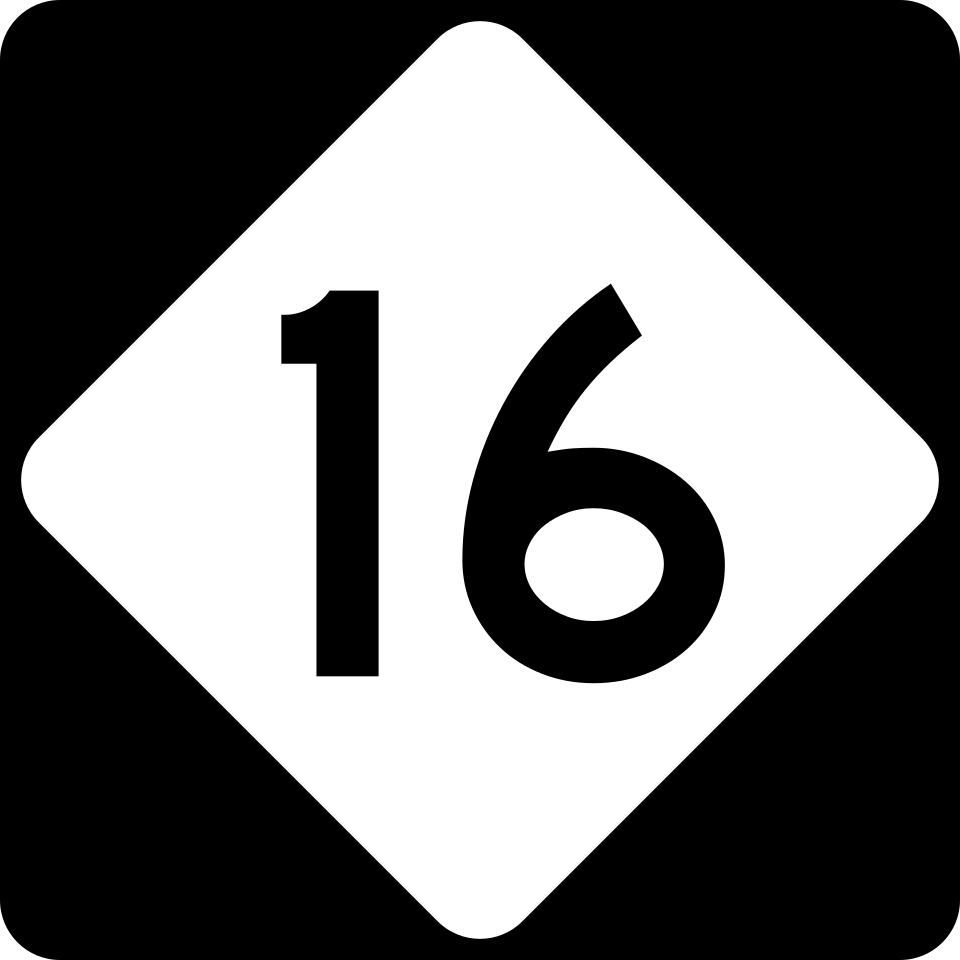 NC Highway 16 shield