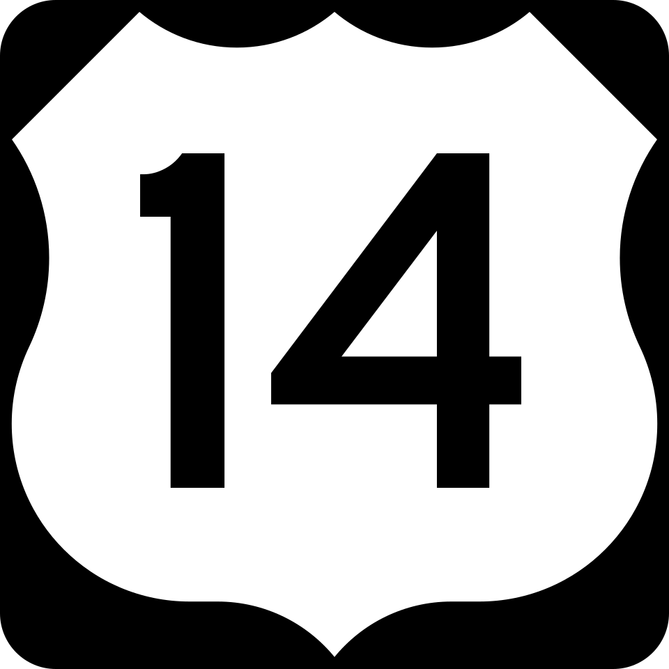 US Route 14 (Northwest Highway) shield