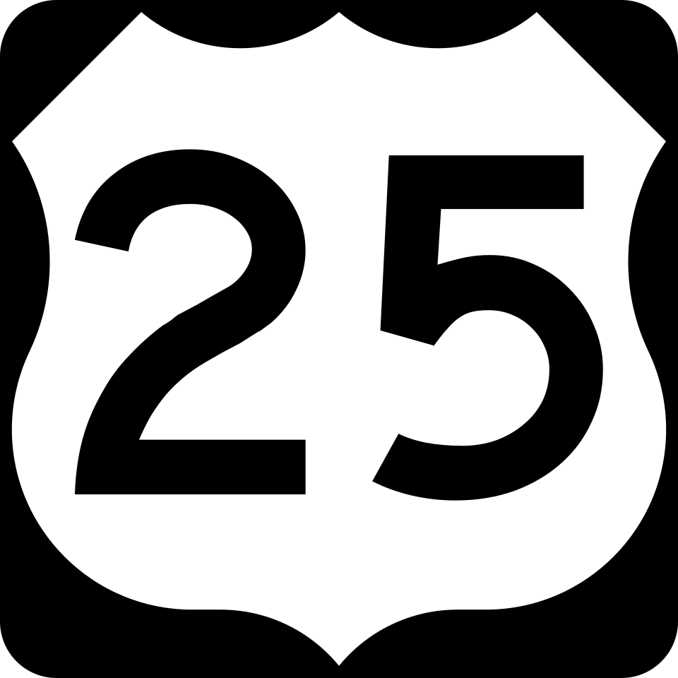 US-25 shield