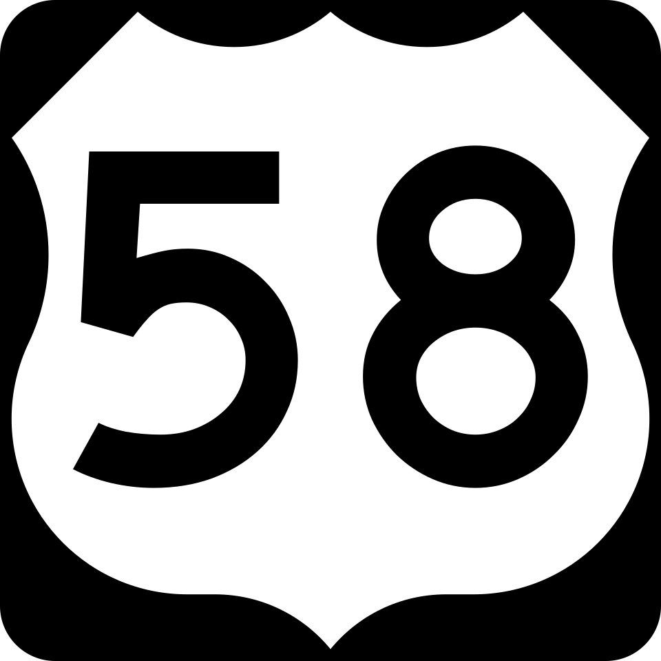 US-58 shield
