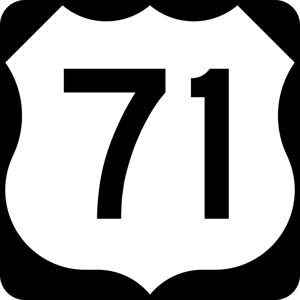 US Route 71 (Business) shield