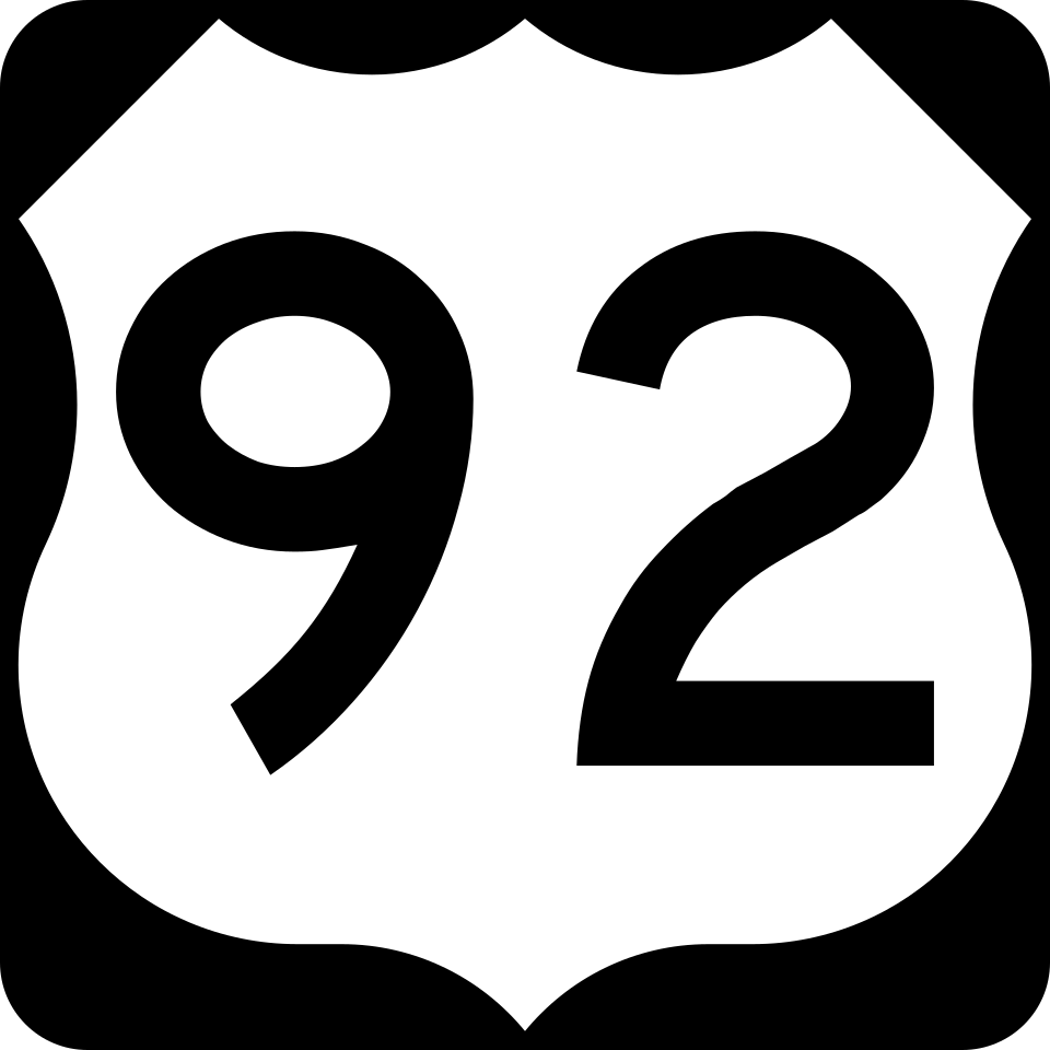 US-92 shield